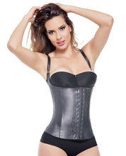 Load image into Gallery viewer, Black Latex Vest
